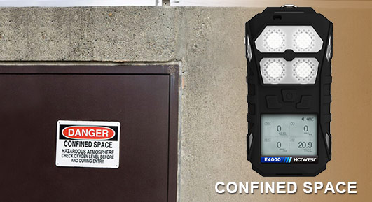 Portable Multi-gas Detector for Confined Space